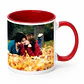 Taza de Cerámica Borde Rojo 11oz 12 Unidades - Miniatura 2