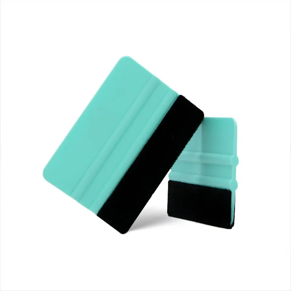 Espátula de Fieltro Plástico Herramientas para Forrado de Vinilo y Película de Ventanas de Coche 2