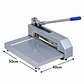 Cortador de Laminas de Aluminio Guillotina de 45cm - Miniatura 5