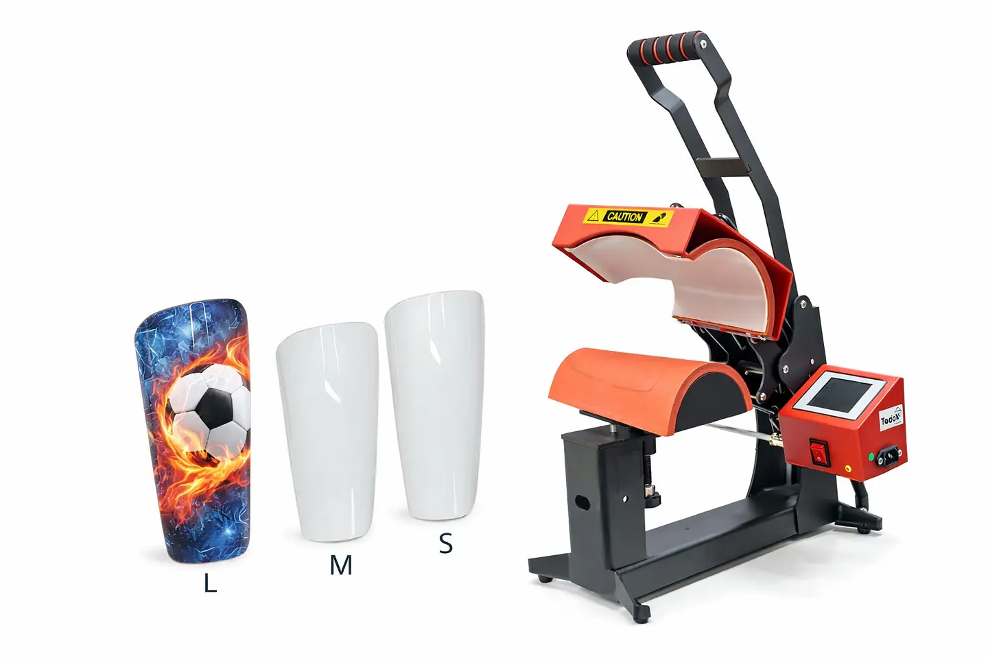 Maquina Estampadora de Canilleras con Pantalla Touch de 550w 3