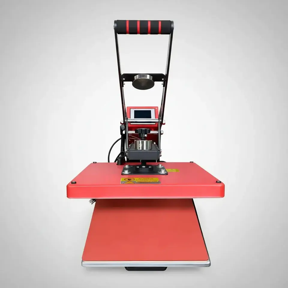 Maquina Estampadora de Sublimacion Semi-automática 38x38 Apertura Automática 3