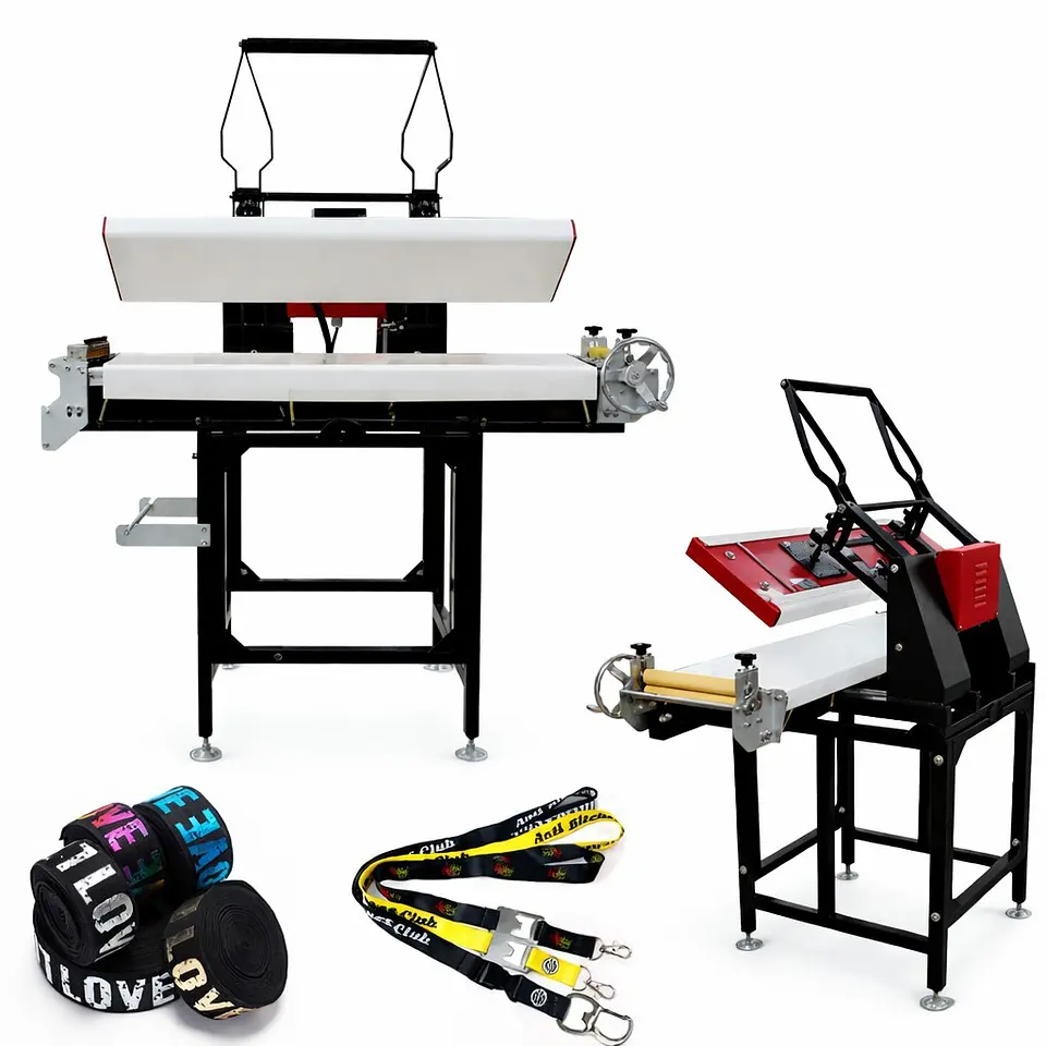 Maquina Estampadora de Lanyers 25x100cm 3