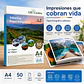 Papel Fotográfico Adhesivo A4 50H 135g - Miniatura 5