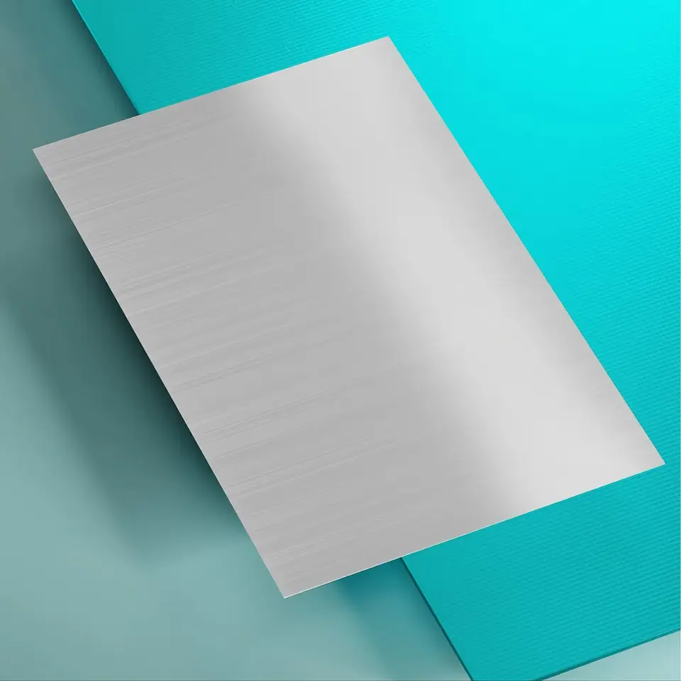 Pack de 25 Placas Aluminio Texturado Plateada Sublimables 30x40 cm 2