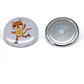 Chapitas Imán 58mm Pack 100 Insumos Publicitarios Blanco - Miniatura 3