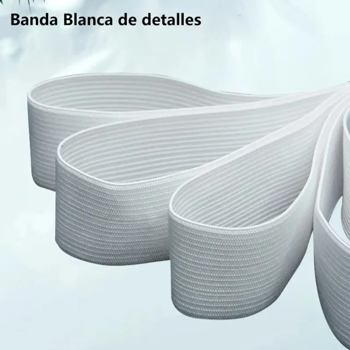 Cinta Blanca Para Sublimación Tipo Lanyard 100 Metros 3