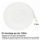 Cinta Blanca Para Sublimación Tipo Lanyard 100 Metros - Miniatura 4