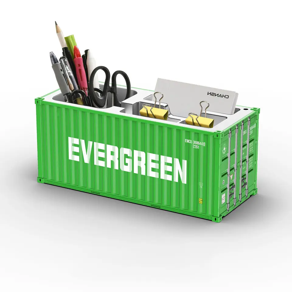 Organizador Escritorio Porta Pinceles Contenedor EVERGREEN 2
