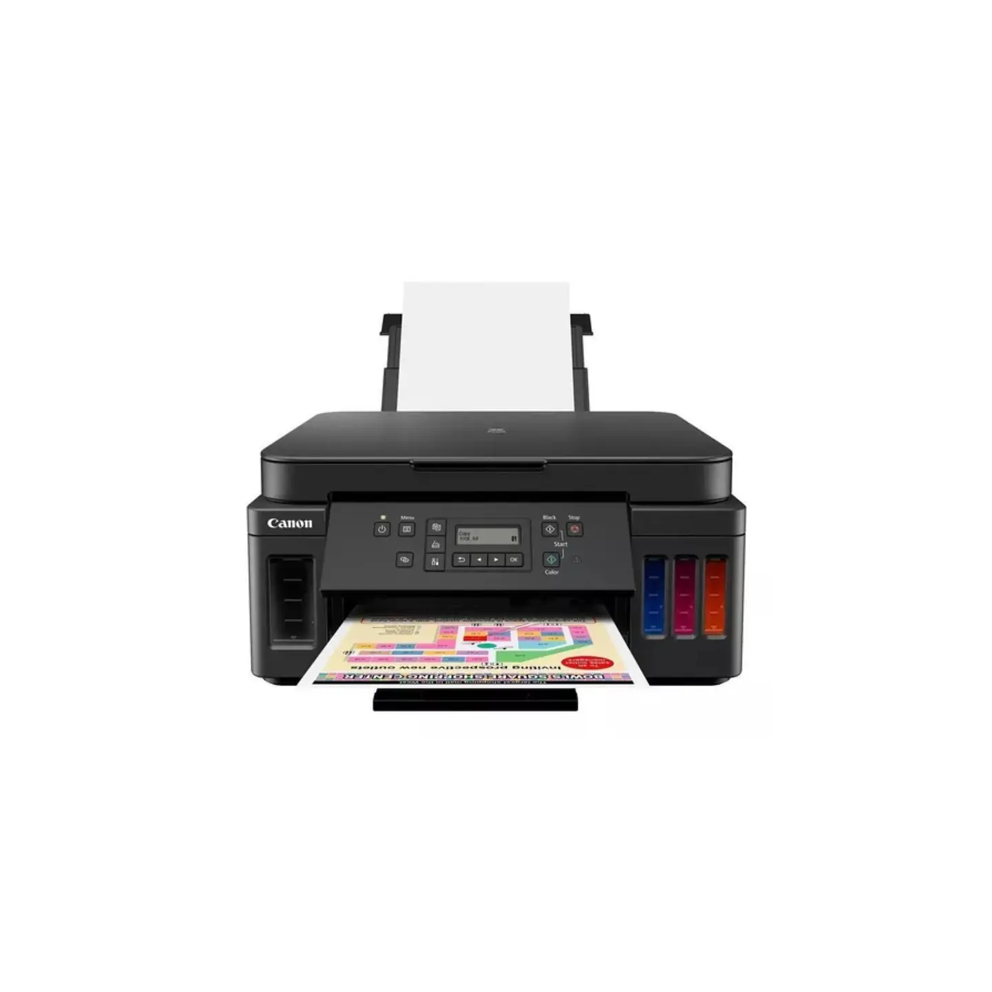 Impresora A Color Multifunción Canon Pixma G6010 Con Wifi Negra 100v/240v G6010 2