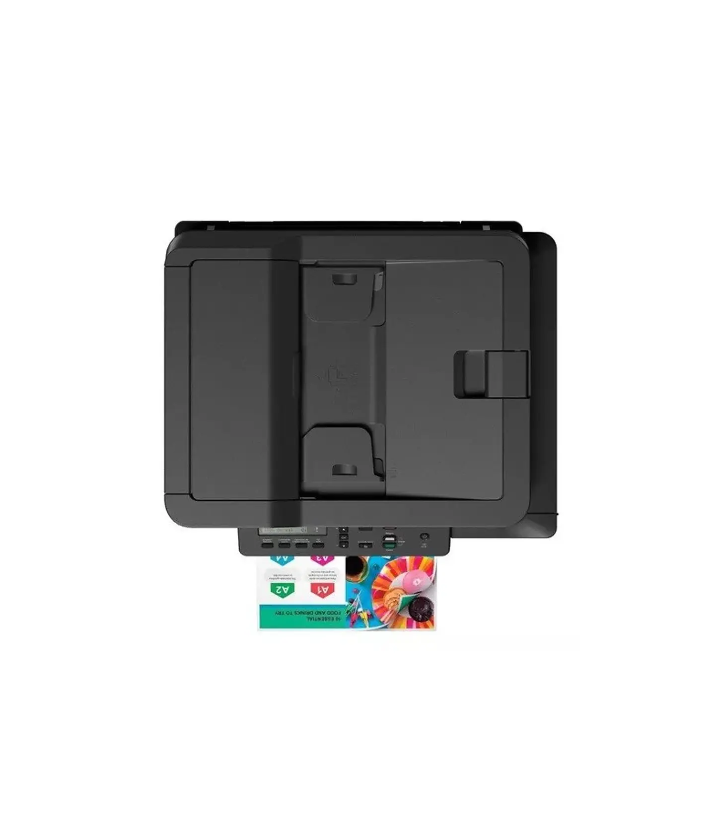 Impresora A Color Multifunción Brother Inkbenefit Tank Dcp-t720dw Con Wifi Negra 220v - 240v 4