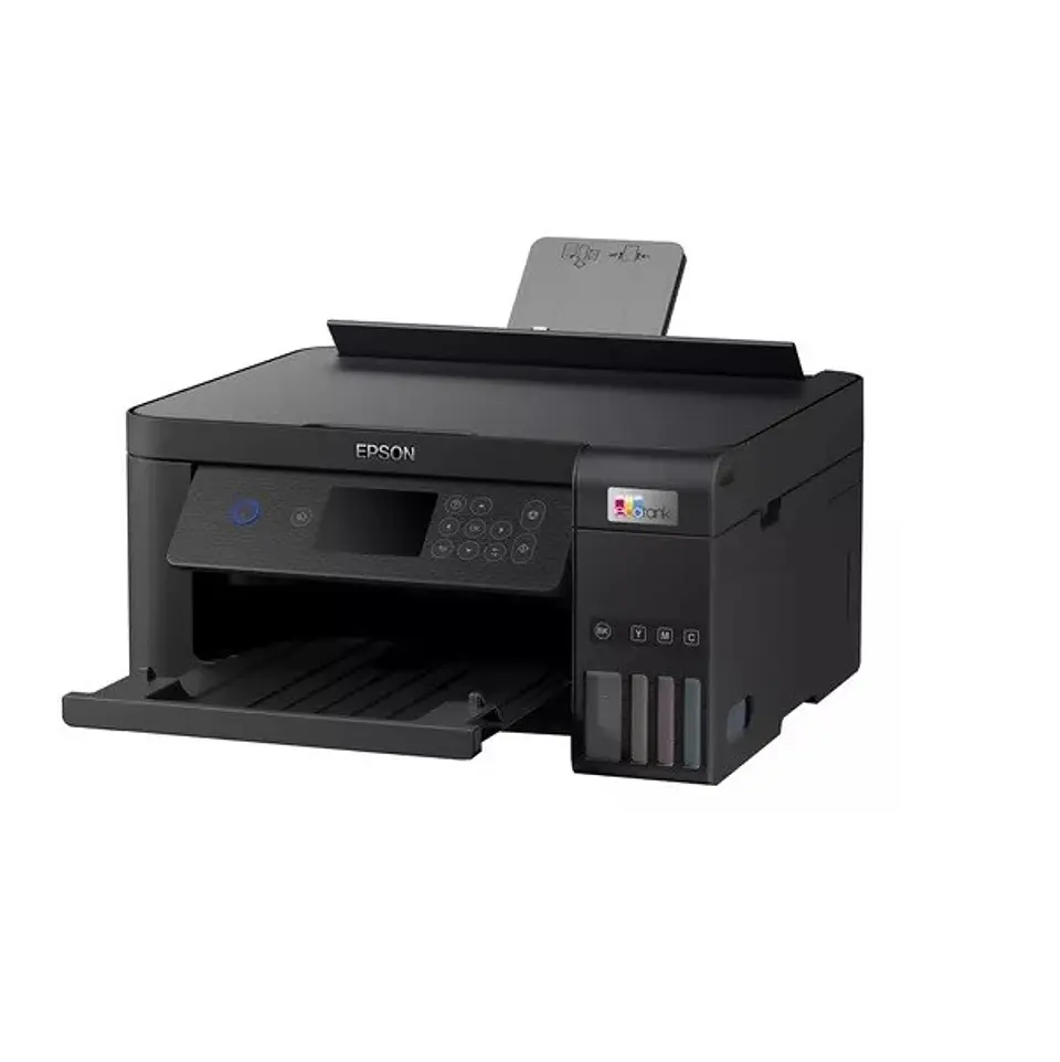 Impresora A Color Multifunción Epson Ecotank L4260 Con Wifi Negra 100v/240v 5