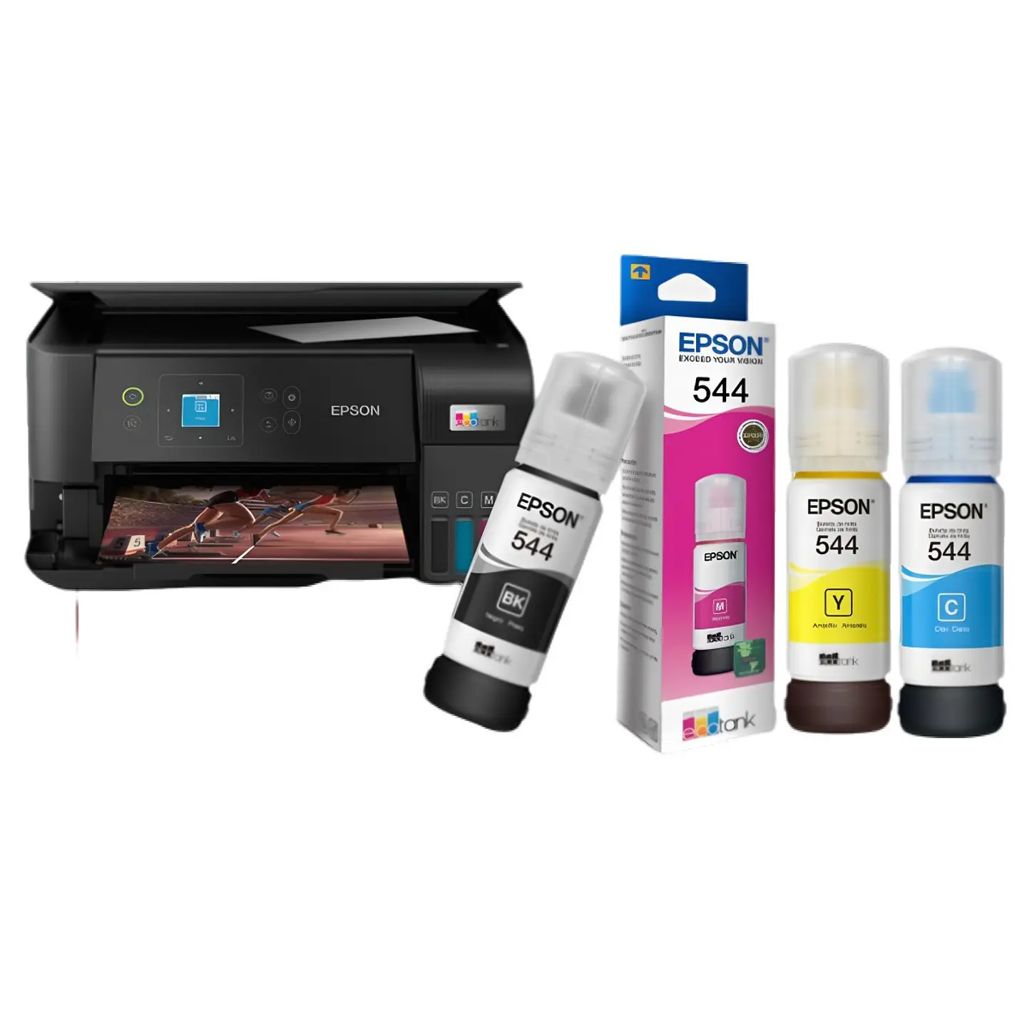 Pack de Tintas Epson T544 Originales / Todokcl 4