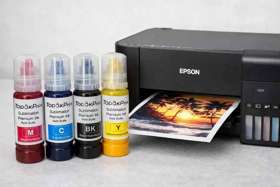 Pack de 4 Tintas de Sublimación TodokPrint 70ml 3
