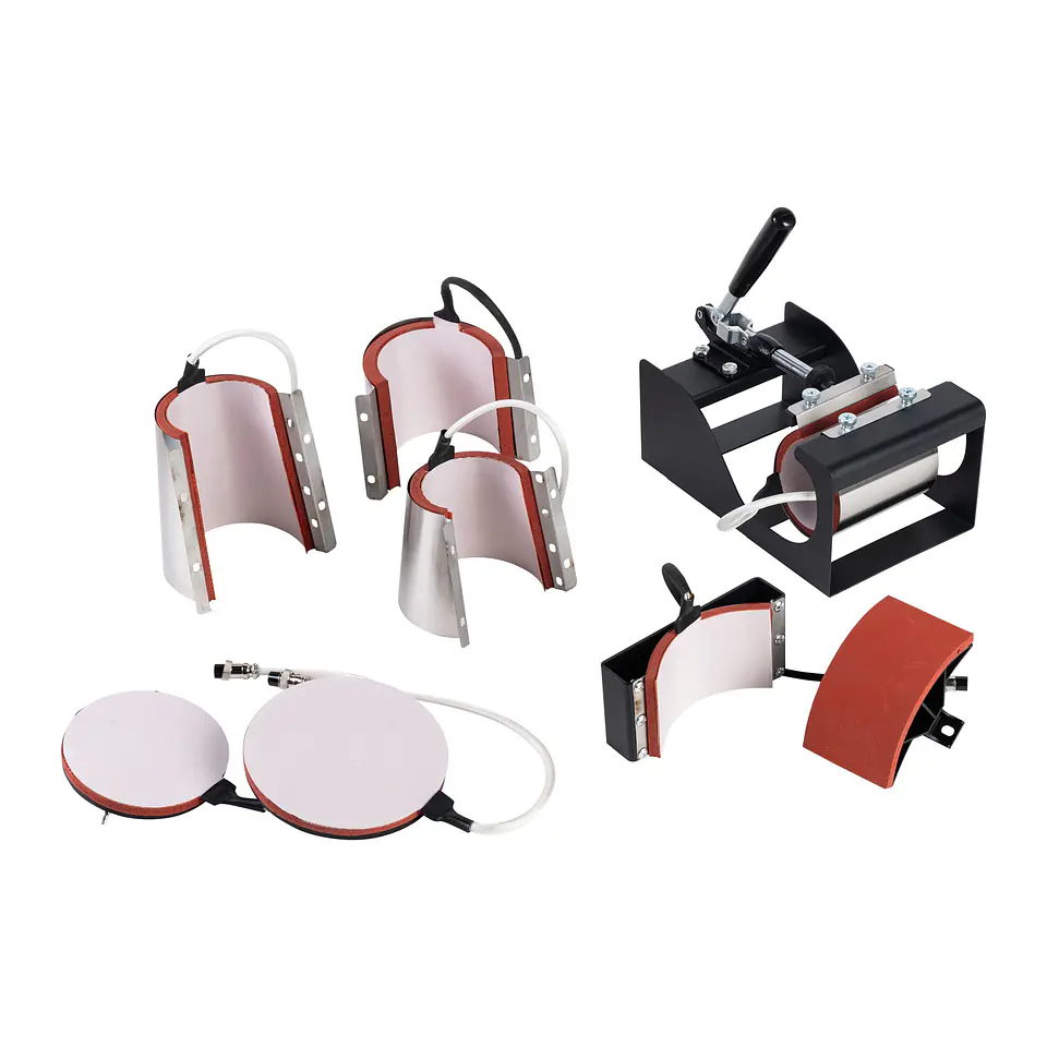 Kit Sublimadora 8 en 1 + Impresora F170 + hojas + tintas. 3