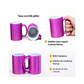Taza de Cerámica Glitter Purpura Sgram 11oz 36 Unidades - Miniatura 3