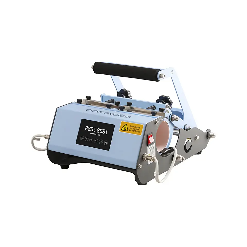 Maquina Estampadora De Tazones Dos Estaciones Craft Express 2 en 1 11oz Azul 5