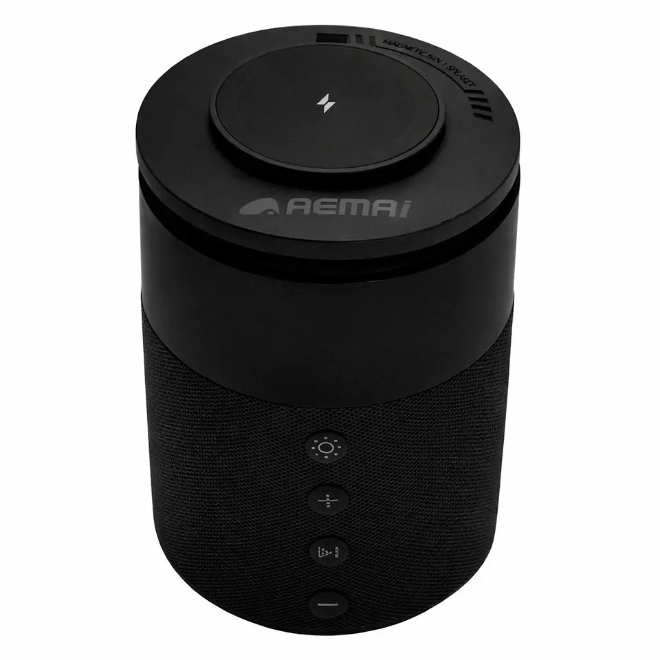 Parlante Portátil Con Luz 5 en 1 Bluetooth Magnétic - 15w Negro 2