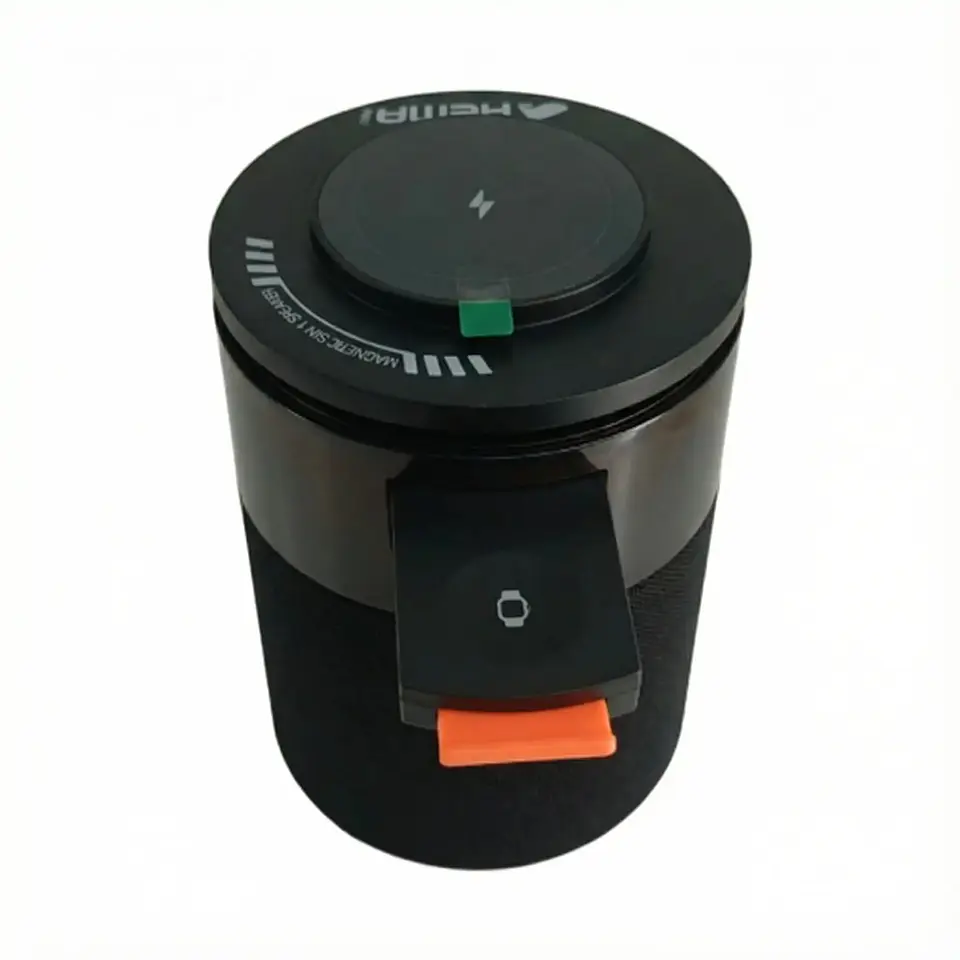 Parlante Portátil Con Luz 5 en 1 Bluetooth Magnétic - 15w Negro 3