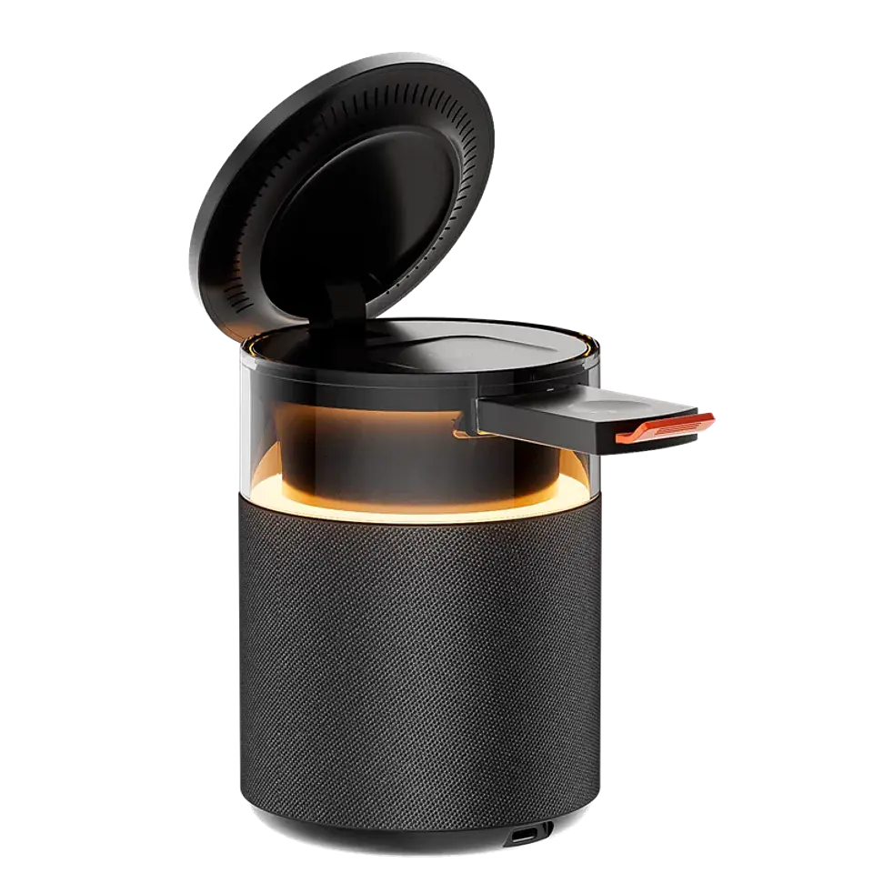 Parlante Portátil Con Luz 5 en 1 Bluetooth Magnétic - 15w 2