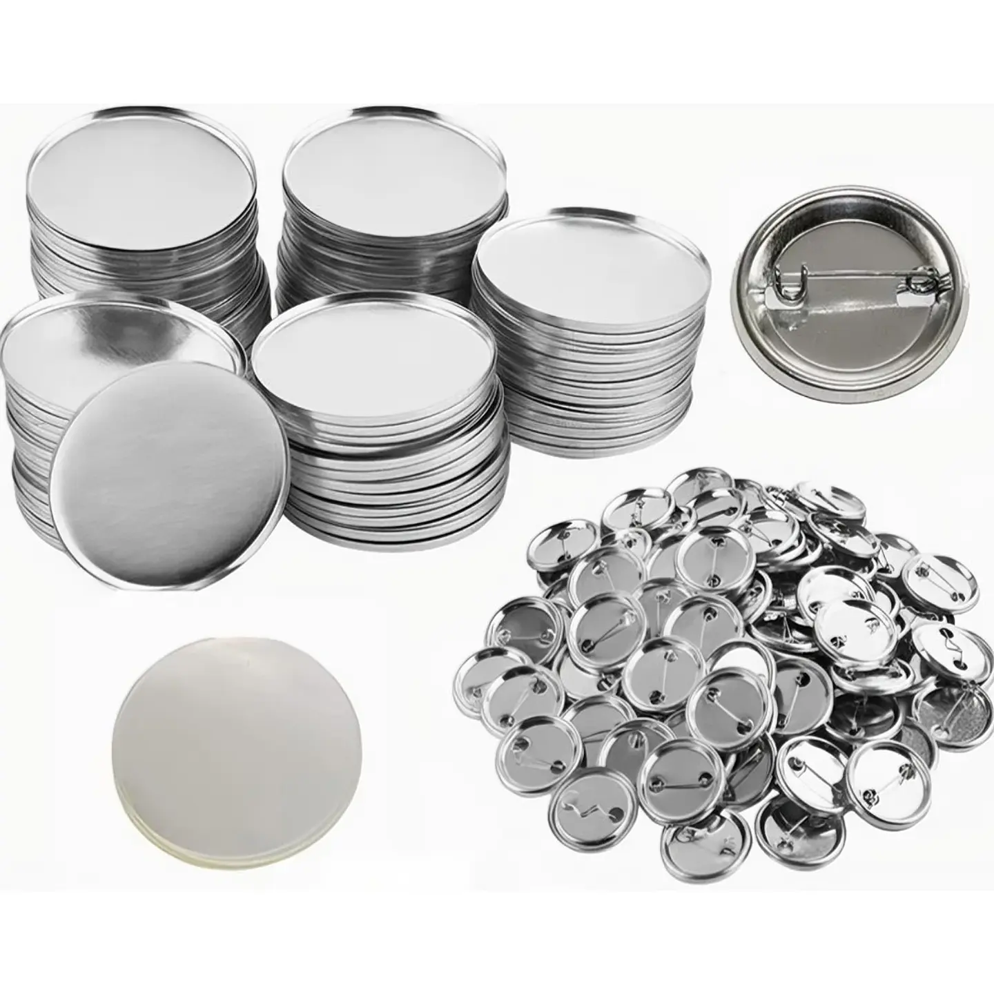 Maquina de Chapitas + 100 Chapitas + Matriz de 58 mm Rosada 3