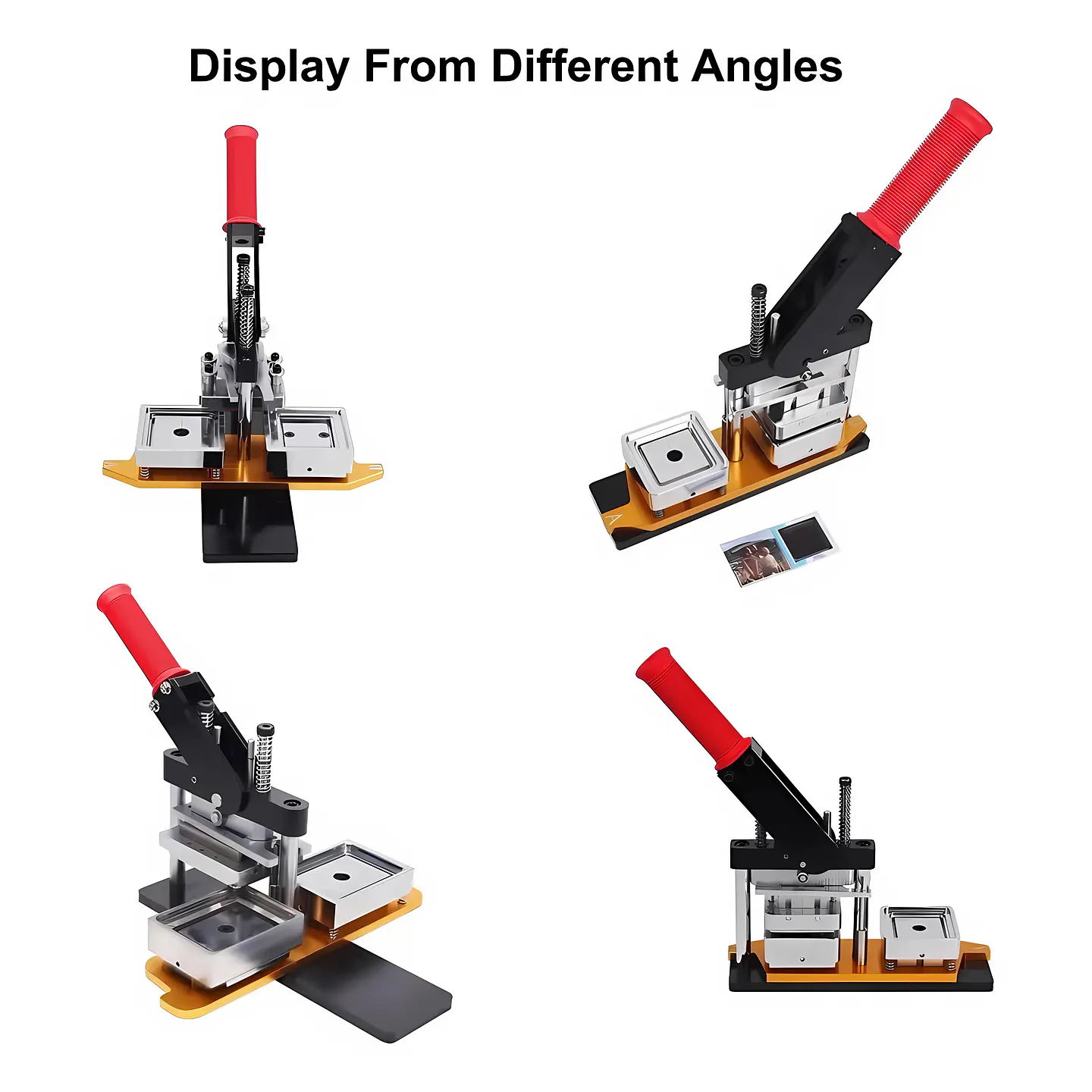 Máquina De Hacer Imanes 5x5 + Cortador + 100 piezas 2