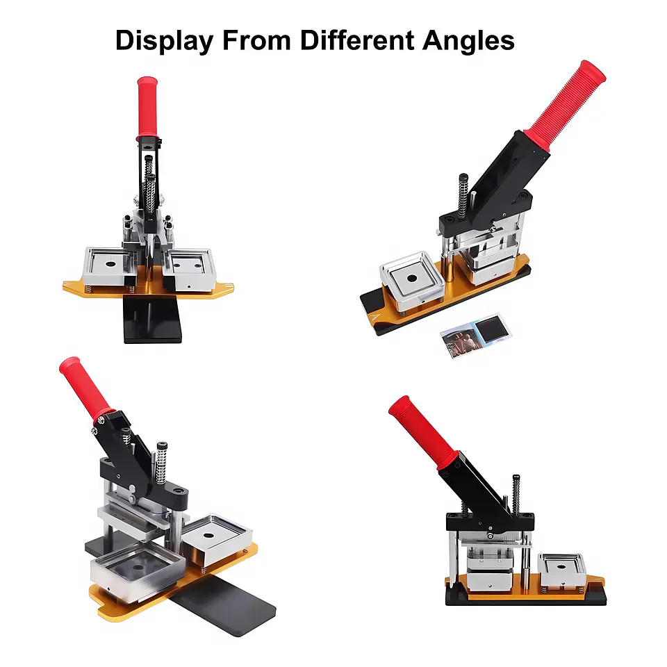 Máquina De Hacer Imanes 5x5 + Cortador + 100 piezas 2
