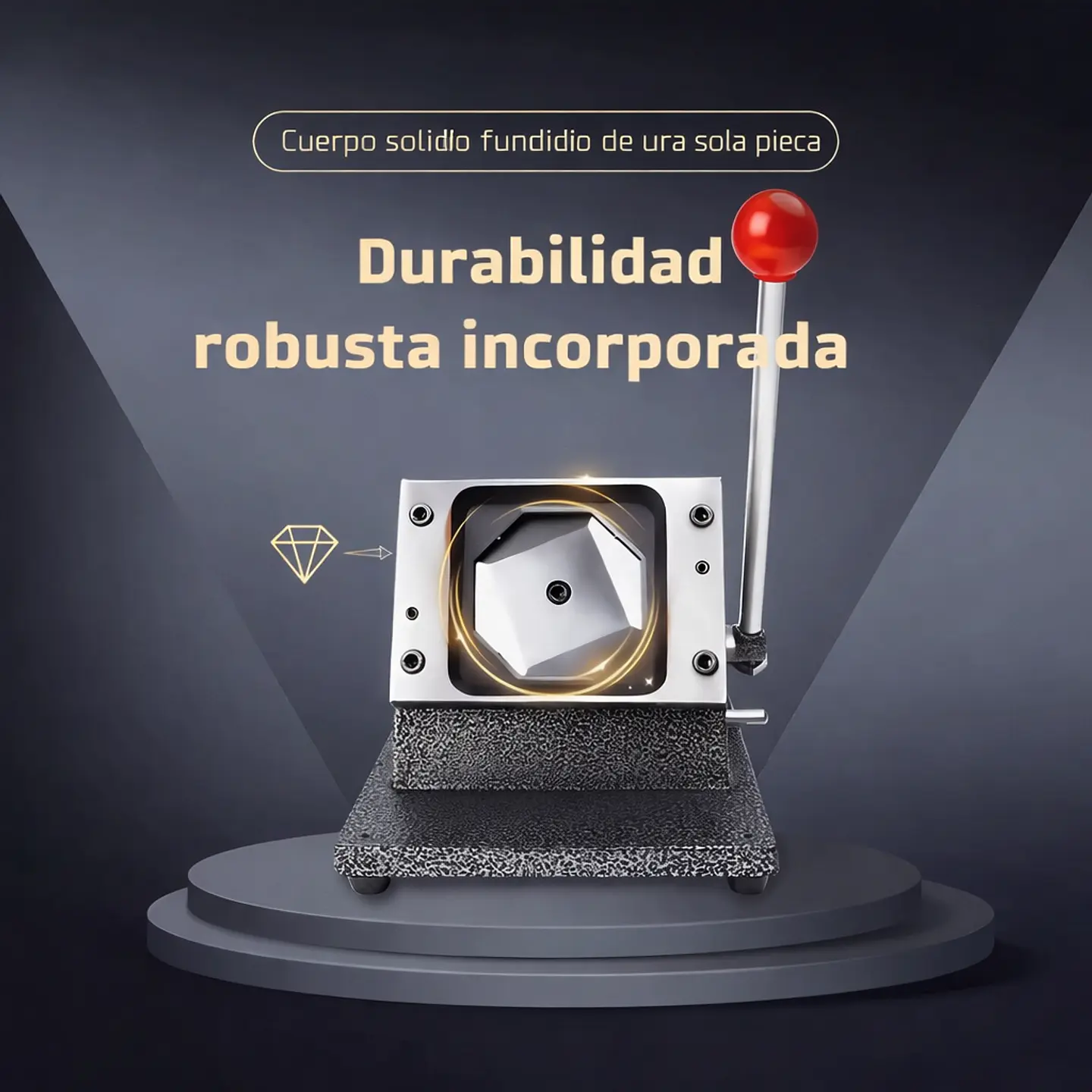 Máquina De Hacer Imanes 5x5 + Cortador + 100 piezas 4