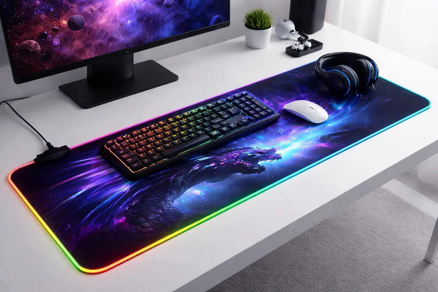 Mouse Pad Gamer Sublimable 20 Unidades 28x57cm 3mm Espesor 4