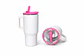 Mug Tumbler Metálico Para Sublimación 20oz con Tapa Fucsia - Miniatura 3