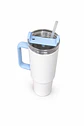 Tazón Térmico Tumbler 40oz Inoxidable Frio Y Calor Asa Azul - Miniatura 2