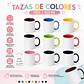 Taza de Cerámica Borde e Interior Azul Claro 11oz - Miniatura 3
