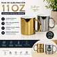 Taza de Cerámica Dorada 11oz 12 Unidades - Miniatura 3