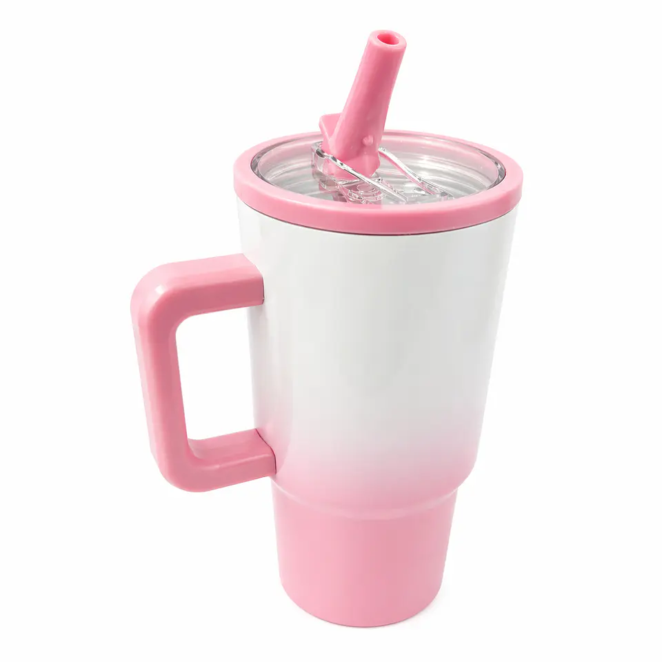 Mug Tumbler Metálico Para Sublimación 40oz Degradado 2