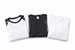 Polera Color Negro Para Sublimación L y XXL - Miniatura 2
