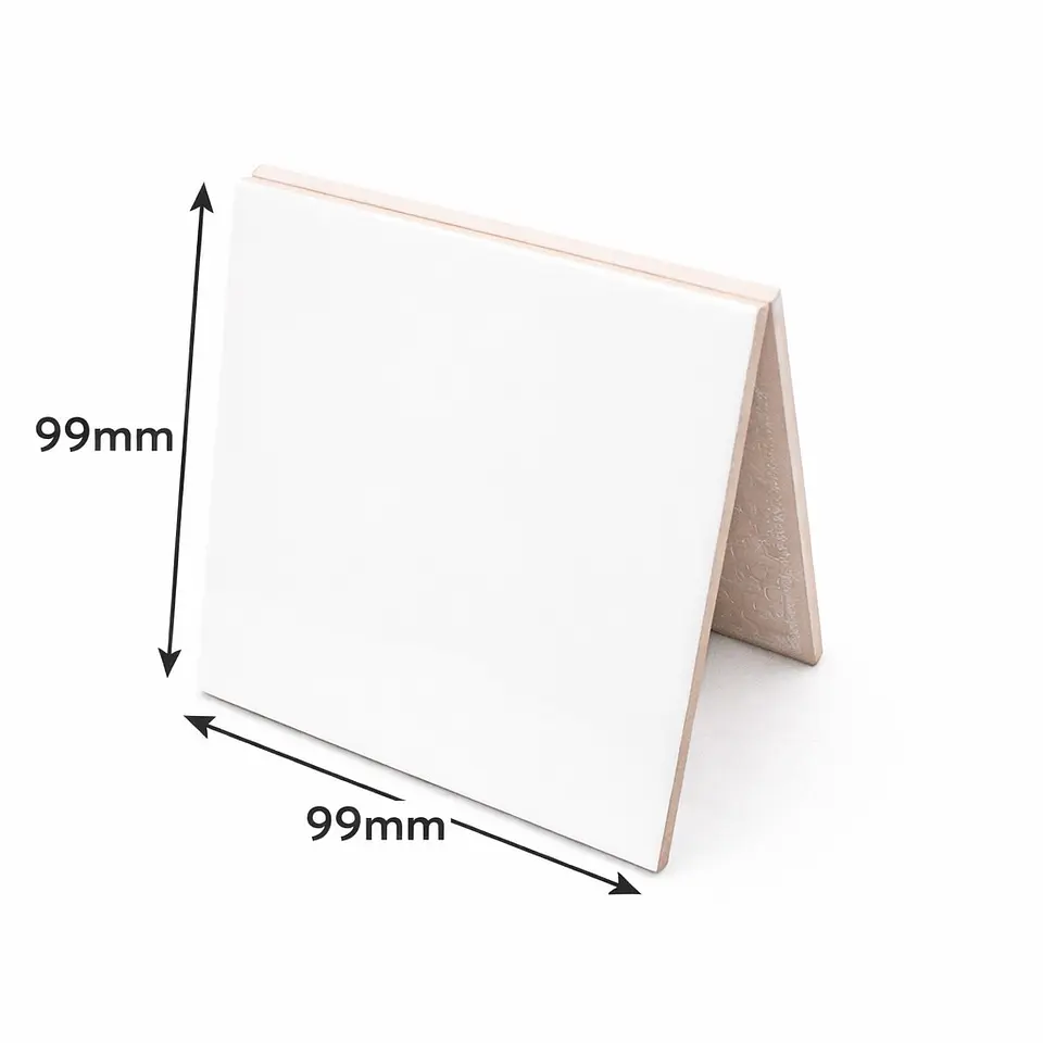Pack de 6 Cerámicas Sublimable de 99x99 mm 3