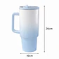Termo Mug Sublimable de 40 oz con Asa y Bombilla Morado - Miniatura 4