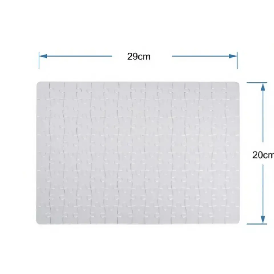 Pack de 5 Rompecabezas Puzzle Sublimable A4 120 Piezas 3
