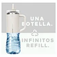 Termo Termico Mug Tumbler Buffer 900ML Acero Inox Frio Calor - Blanco - Miniatura 6