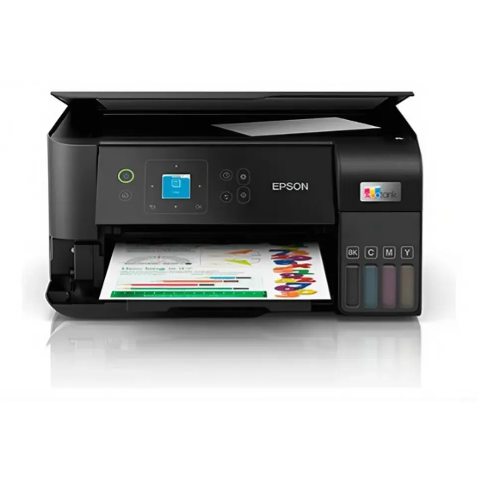 Impresora Multifuncional Epson Ecotank L3560 Wifi Usb Color Negro 2
