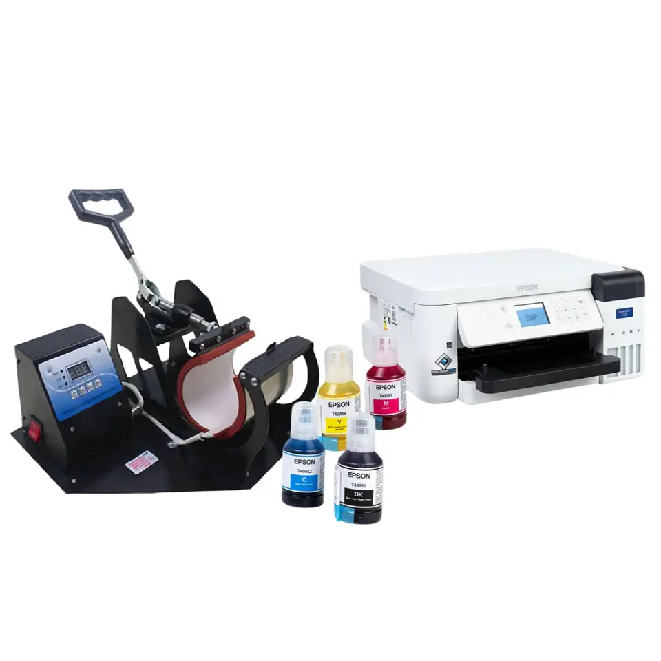 Kit de Estampadora de tazas 11oz + Kit Impresora Epson F170 2
