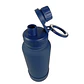 Botella de Agua de Acero Inoxidable de 650 ml Azul con Soporte Magnético para Teléfono - Miniatura 2