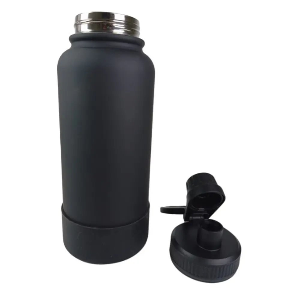 Botella de Agua de Acero Inoxidable de 650 ml con Soporte Magnético para Teléfono T-10003 3