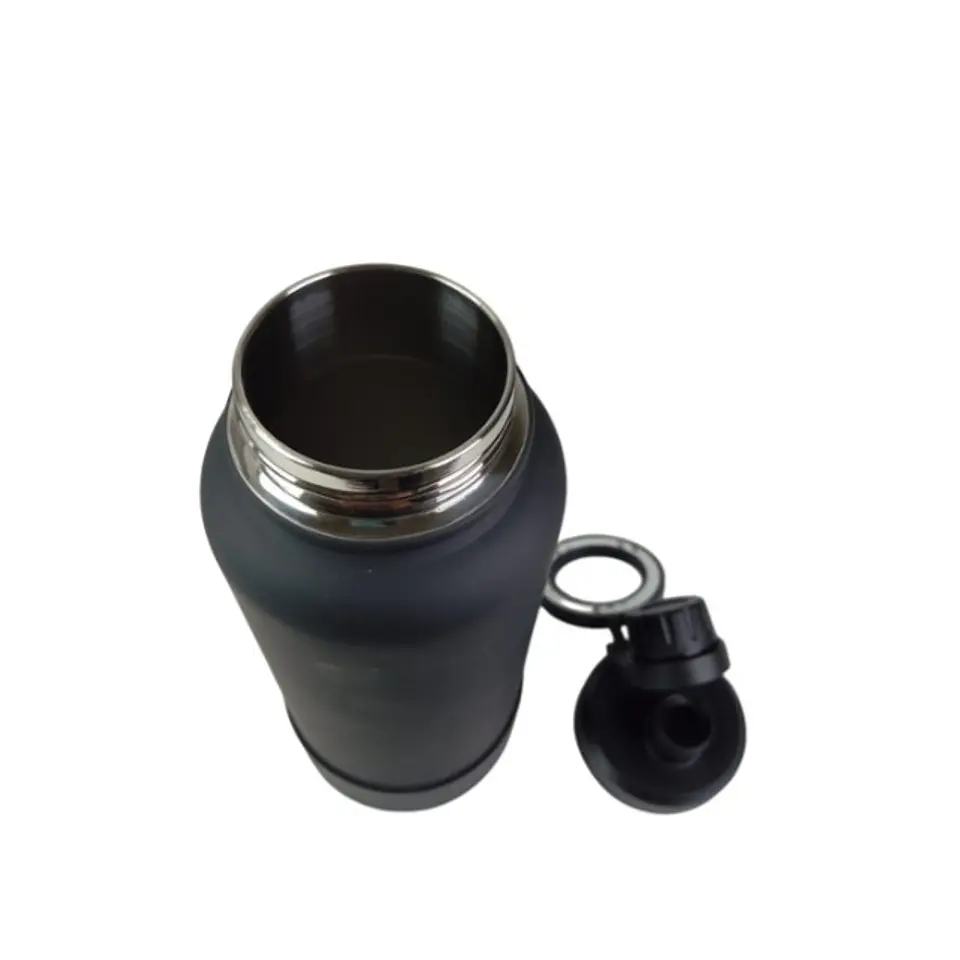 Botella de Agua de Acero Inoxidable de 650 ml con Soporte Magnético para Teléfono T-10003 4