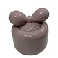 Azucarera Beige de Porcelana con Tapa 400Ml - Miniatura 2