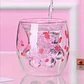 Vaso Transparente con Forma Pata de Gato Doble Pared T-00040-1 - Miniatura 3