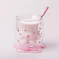 Vaso Transparente con Forma Pata de Gato Doble Pared T-00040-1 - Miniatura 4