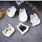 Pack de 3 Platos Para Salsa de Soya Tipo Gato - Miniatura 3