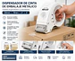 Dispensador de Cinta de Embalaje Blanco - Miniatura 4