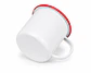 Tazones Enlozado Sublimable Borde Rojo 12oz - Miniatura 3