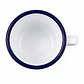 Tazones Enlozado Sublimable Borde Azul 12oz - Miniatura 3